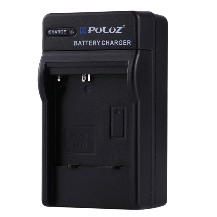 Cargador de batería para cámara digital PULUZ para automóvil CASIO CNP40, cargador para automóvil CNP40 Cargador de batería para cámara digital PULUZ para automóvil CASIO CNP40, cargador para automóvil CNP40