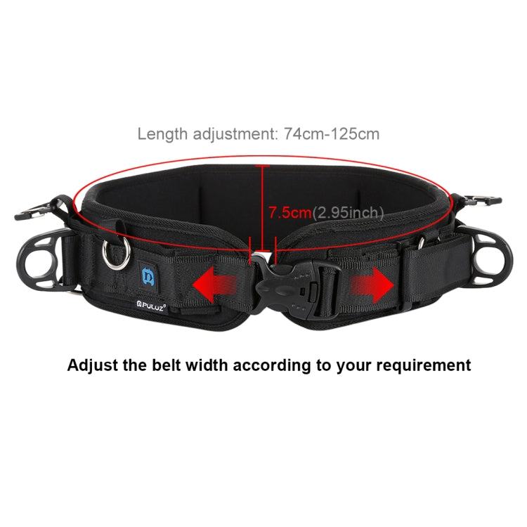 PULUZ Multi-functional Bundle Waistband Strap Belt  with Hook for SLR / DSLR Cameras PULUZ Multi-functional Bundle Waistband Strap Belt  with Hook for SLR / DSLR Cameras
