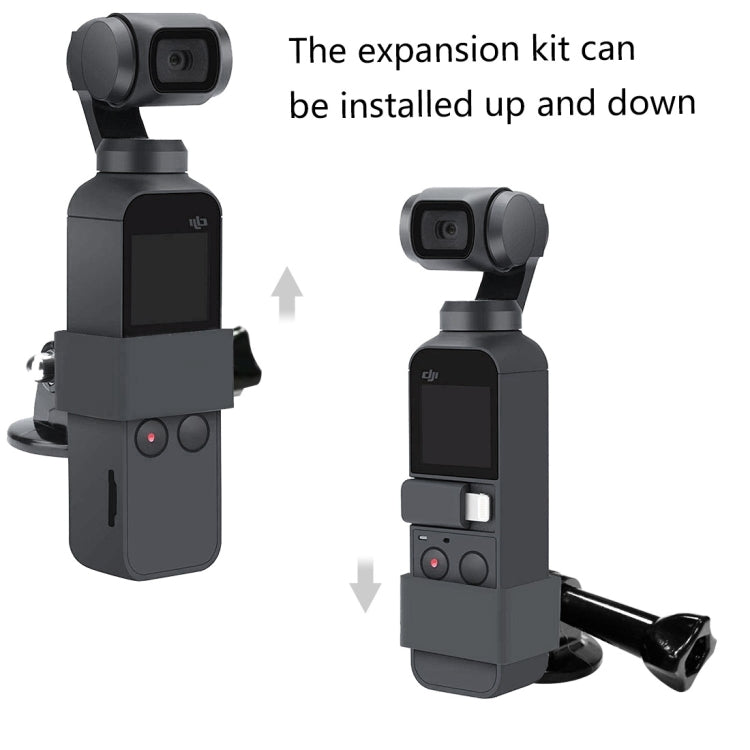PULUZ Erweiterungshalterungsrahmen mit Adapter und Schraube für DJI OSMO Pocket / Pocket 2 PULUZ Erweiterungshalterungsrahmen mit Adapter und Schraube für DJI OSMO Pocket / Pocket 2