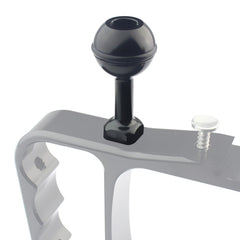 Adaptador de bola de aluminio con tornillo de 1/4 de pulgada PULUZ para GoPro, Insta360, DJI y otras cámaras de acción, diámetro: 2,5 cm, tornillo de 1/4 de pulgada (negro), tornillo de 1/4 de pulgada (azul), tornillo de 1/4 de pulgada (rojo)