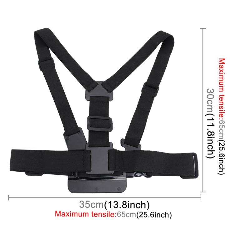 PULUZ Adjustable Body Mount Belt Chest Strap with J Hook Mount & Long Screw for GoPro, Insta360, DJI and Other Action Cameras PULUZ Adjustable Body Mount Belt Chest Strap with J Hook Mount & Long Screw for GoPro, Insta360, DJI and Other Action Cameras