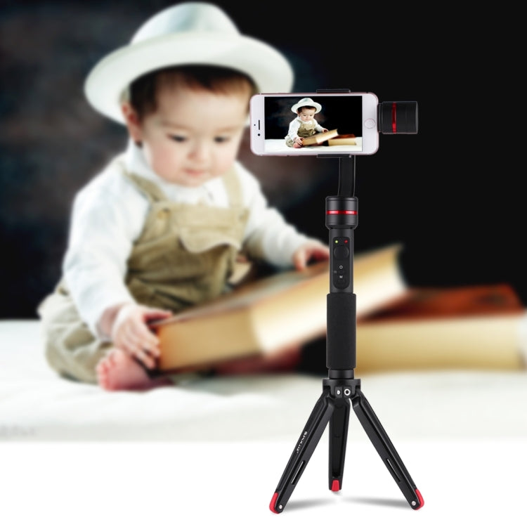 PULUZ Pocket Mini Metal Desktop Tripod Mount with 1/4 inch to 3/8 inch Thread Adapter Screw for DSLR & Digital Cameras, Adjustable Height: 4.5-15cm, Load: 20kg PULUZ Pocket Mini Metal Desktop Tripod Mount with 1/4 inch to 3/8 inch Thread Adapter Screw for DSLR & Digital Cameras, Adjustable Height: 4.5-15cm, Load: 20kg