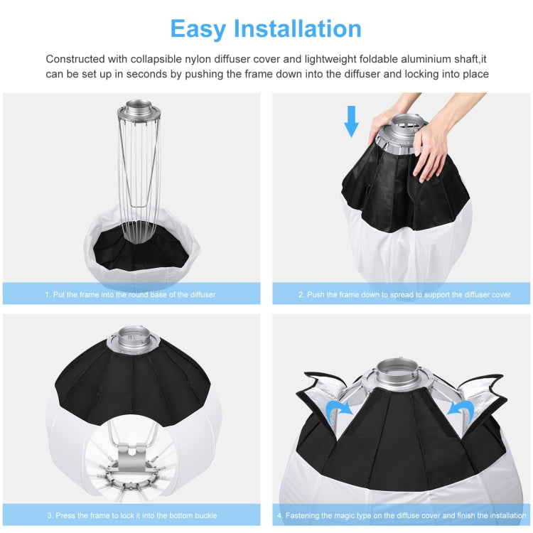 PULUZ 65cm Foldable Lantern Softbox SpeedLite Flash Light Foldable Diffuser, 65cm Softbox PULUZ 65cm Foldable Lantern Softbox SpeedLite Flash Light Foldable Diffuser, 65cm Softbox