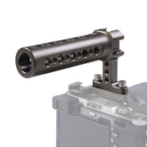 Estabilizador de video portátil PULUZ con asa superior y 3 zapatas frías para jaula de cámara, para jaula de cámara con asa superior