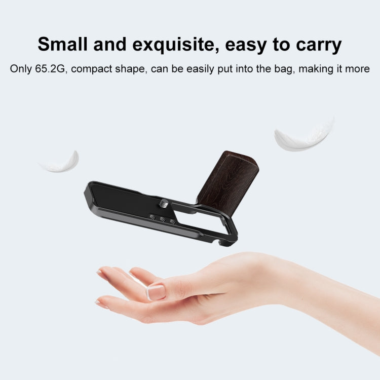 For Fujifilm X100VI PULUZ 1/4 inch Vertical Shoot Quick Release L Plate Bracket Base Holder, For Fujifilm X100VI For Fujifilm X100VI PULUZ 1/4 inch Vertical Shoot Quick Release L Plate Bracket Base Holder, For Fujifilm X100VI