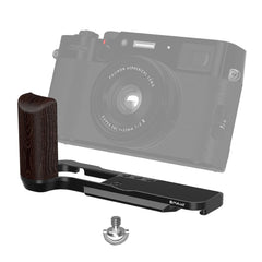 For Fujifilm X100VI PULUZ 1/4 inch Vertical Shoot Quick Release L Plate Bracket Base Holder, For Fujifilm X100VI
