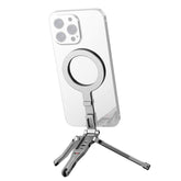Foldable MagSafe Magnet Tripod Desk Phone Mount Handle Bracket