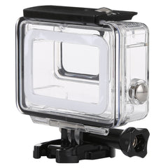 PULUZ 45 m wasserdichtes Unterwassergehäuse, Tauchgehäuse für GoPro HERO7 Silber/HERO7 Weiß, mit Schnallen-Basishalterung und Schraube, für HERO7, für HERO7 (US)