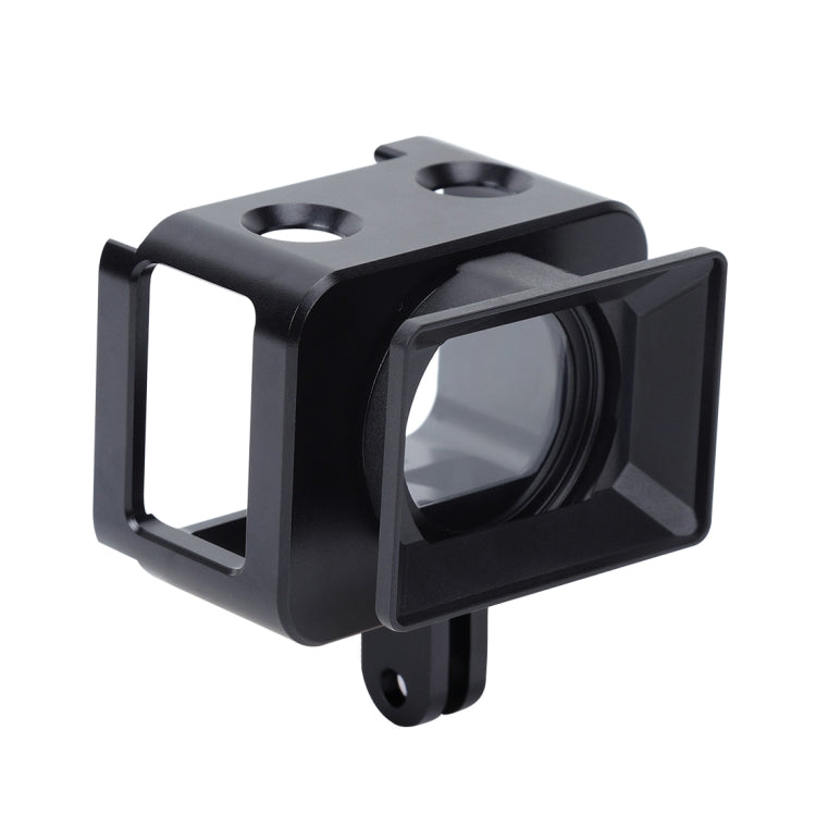 PULUZ Aluminum Alloy Protective Cage + 37mm UV Filter Lens + Lens Sunshade with Screws and Screwdrivers for Sony RX0 / RX0 II, For Sony RX0 II PULUZ Aluminum Alloy Protective Cage + 37mm UV Filter Lens + Lens Sunshade with Screws and Screwdrivers for Sony RX0 / RX0 II, For Sony RX0 II