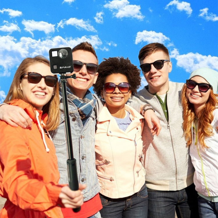 PULUZ for GoPro Fusion Housing Shell CNC Aluminum Alloy Protective Cage with Basic Mount & Lens Caps, For GoPro Fusion PULUZ for GoPro Fusion Housing Shell CNC Aluminum Alloy Protective Cage with Basic Mount & Lens Caps, For GoPro Fusion