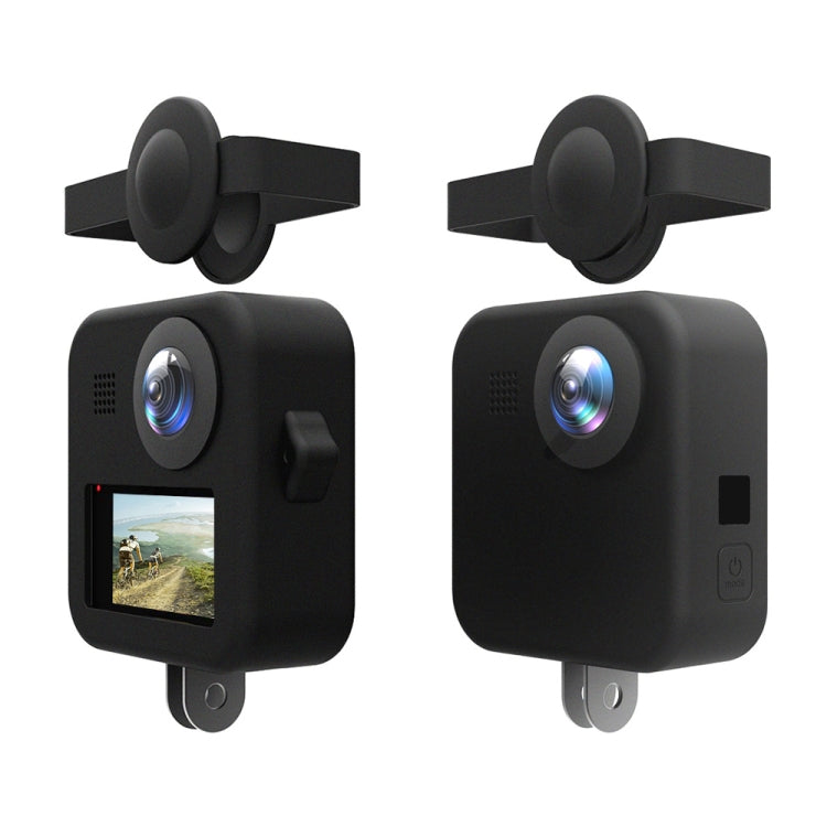 PULUZ für GoPro Max Dual Lens Caps Hülle + Body Silikon Schutzhülle, Silikonhülle PULUZ für GoPro Max Dual Lens Caps Hülle + Body Silikon Schutzhülle, Silikonhülle