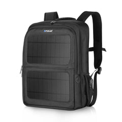 PULUZ Solar Power Outdoor Portable Camera Dual Shoulders Backpack Laptop Bag