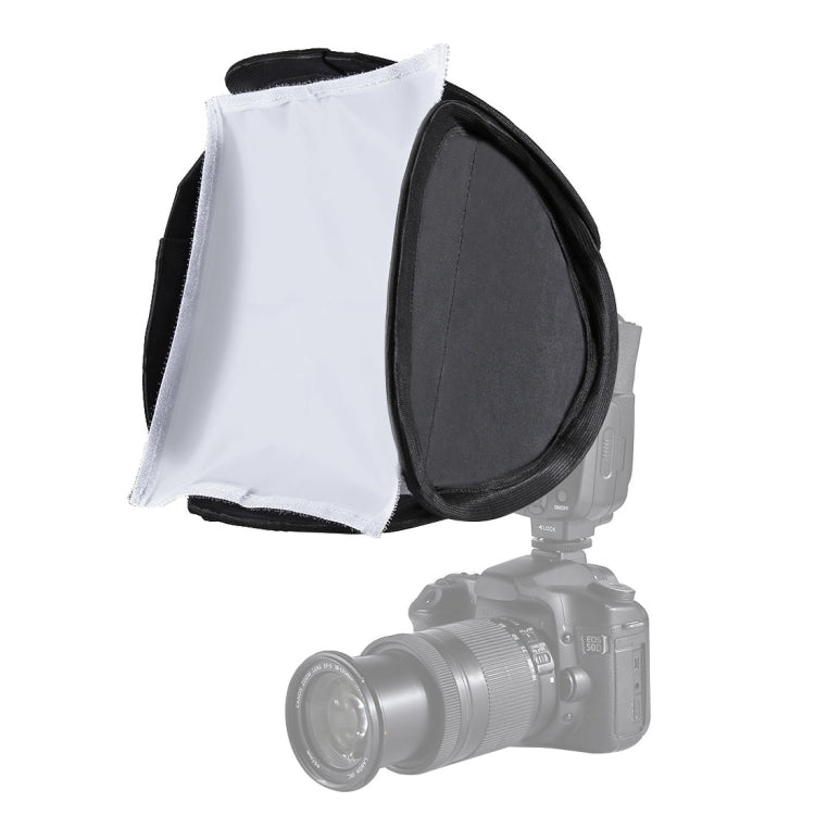 PULUZ Foldable Soft Flash Light Diffuser Softbox Cover, Size: 23cm x 23cm, 23cm Softbox