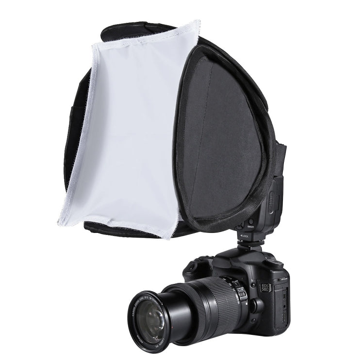 PULUZ Foldable Soft Flash Light Diffuser Softbox Cover, Size: 23cm x 23cm, 23cm Softbox PULUZ Foldable Soft Flash Light Diffuser Softbox Cover, Size: 23cm x 23cm, 23cm Softbox