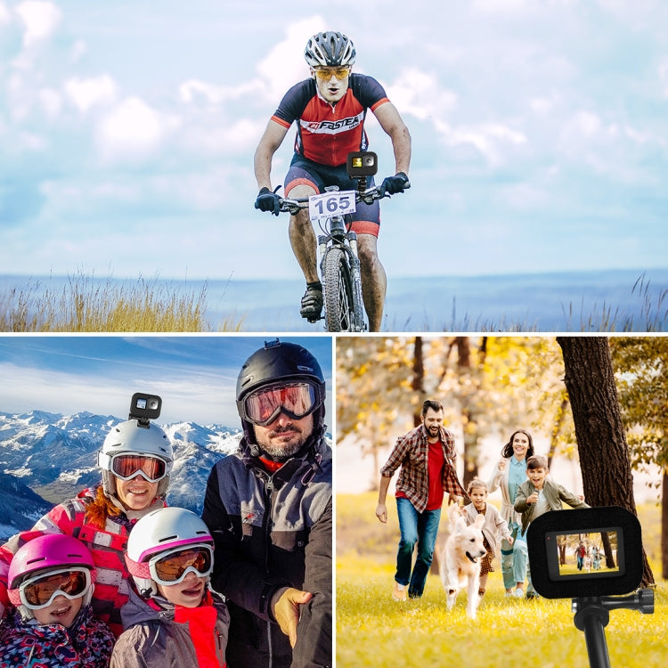 PULUZ for GoPro HERO12 Black /11 Black /10 Black /9 Black Foam Windshield Housing Case PULUZ for GoPro HERO12 Black /11 Black /10 Black /9 Black Foam Windshield Housing Case