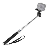 PULUZ Ausziehbares Hand-Selfie-Einbeinstativ für GoPro, Insta360, DJI und andere Action-Kameras, Länge: 22,5 – 80 cm, Länge: 22,5 – 100 cm