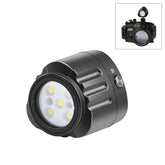 PULUZ 40 m Unterwasser-LED-Fotografie-Fülllicht, 1000 lm, 3,7 V/1100 mAh, Tauchlicht für GoPro, Insta360, DJI und andere Action-Kameras, 3,7 V/1100 mAh
