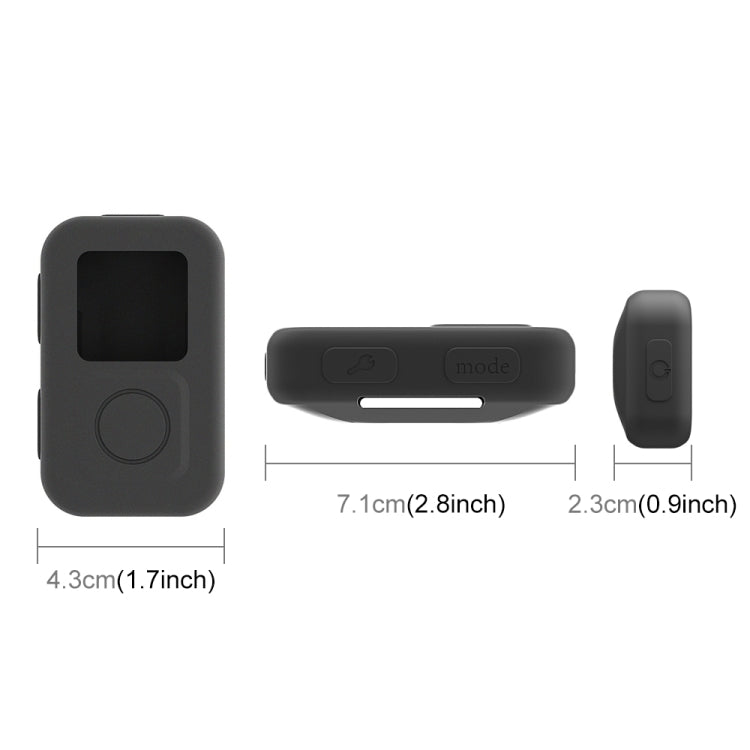 PULUZ Silikon-Schutzhülle für GoPro HERO10 Black WiFi Remote, für GoPro HERO10 Black WiFi Remote PULUZ Silikon-Schutzhülle für GoPro HERO10 Black WiFi Remote, für GoPro HERO10 Black WiFi Remote