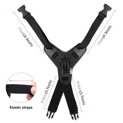 Correa de barbilla para casco de motocicleta PULUZ para GoPro, DJI Osmo Action y otras cámaras de acción, correa de barbilla para casco (negra), correa de barbilla para casco (naranja), correa de barbilla para casco (azul)