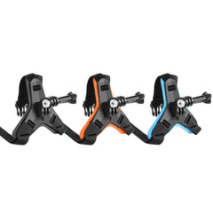 Correa de barbilla para casco de motocicleta PULUZ para GoPro, DJI Osmo Action y otras cámaras de acción, correa de barbilla para casco (negra), correa de barbilla para casco (naranja), correa de barbilla para casco (azul)