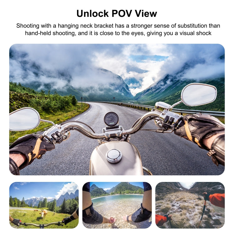 PULUZ Lazy Adjustable Neck Bracket for GoPro Action Camera Smartphones PULUZ Lazy Adjustable Neck Bracket for GoPro Action Camera Smartphones