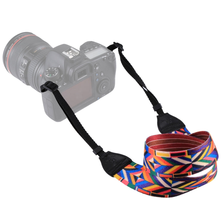 PULUZ Retro Ethnic Style Multi-color Series Shoulder Neck Strap Camera Strap for SLR / DSLR Cameras, Ethnic 7, Ethnic 8, Ethnic 9 PULUZ Retro Ethnic Style Multi-color Series Shoulder Neck Strap Camera Strap for SLR / DSLR Cameras, Ethnic 7, Ethnic 8, Ethnic 9