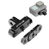 PULUZ Quick Release Magnetic Folding Finger Base Mount for GoPro HERO12 Black /11 Black /11 Black mini /10 Black /9 Black /8 Black / Max