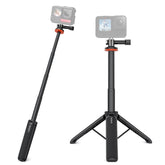 PULUZ Action Camera Extension Tripod Selfie Stick Stand for GoPro