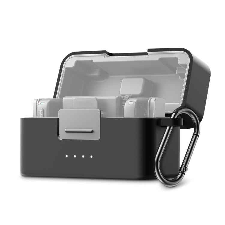 Estuche de carga PULUZ para DJI Mic Mini, funda protectora de silicona a prueba de rayones, para DJI Mic Mini