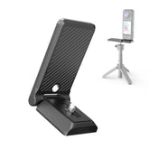 PULUZ Folding Magnetic Mount Base L Bracket For Insta360 X4 / X5 / DJI Pocket 3