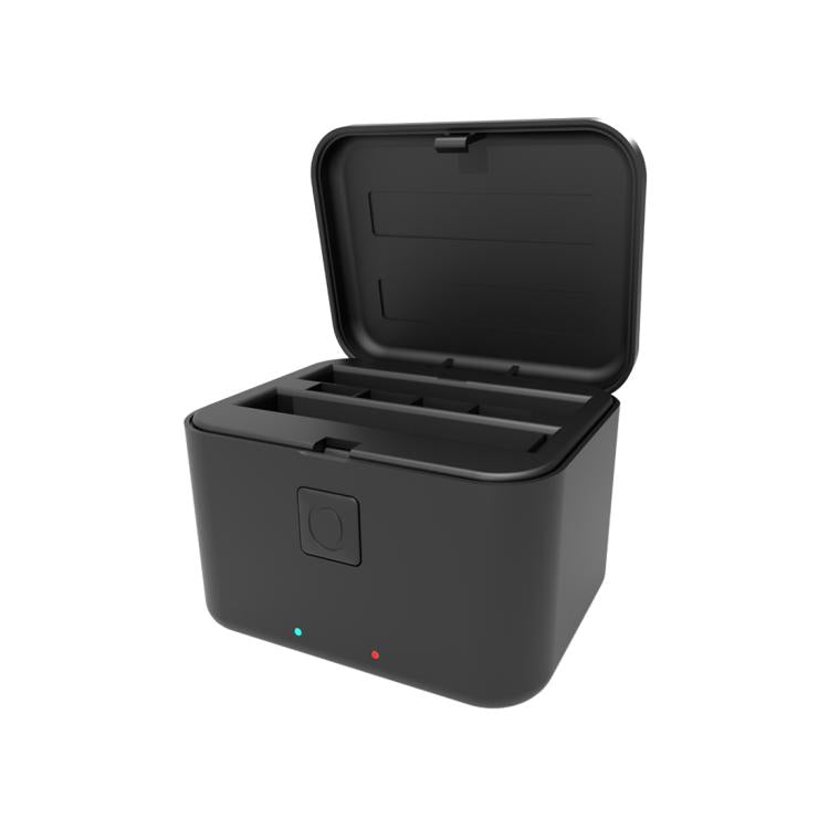 For Insta360 X5 PULUZ Dual-Batteries Charging Box Battery & Memory Card Storage Case For Insta360 X5 PULUZ Dual-Batteries Charging Box Battery & Memory Card Storage Case