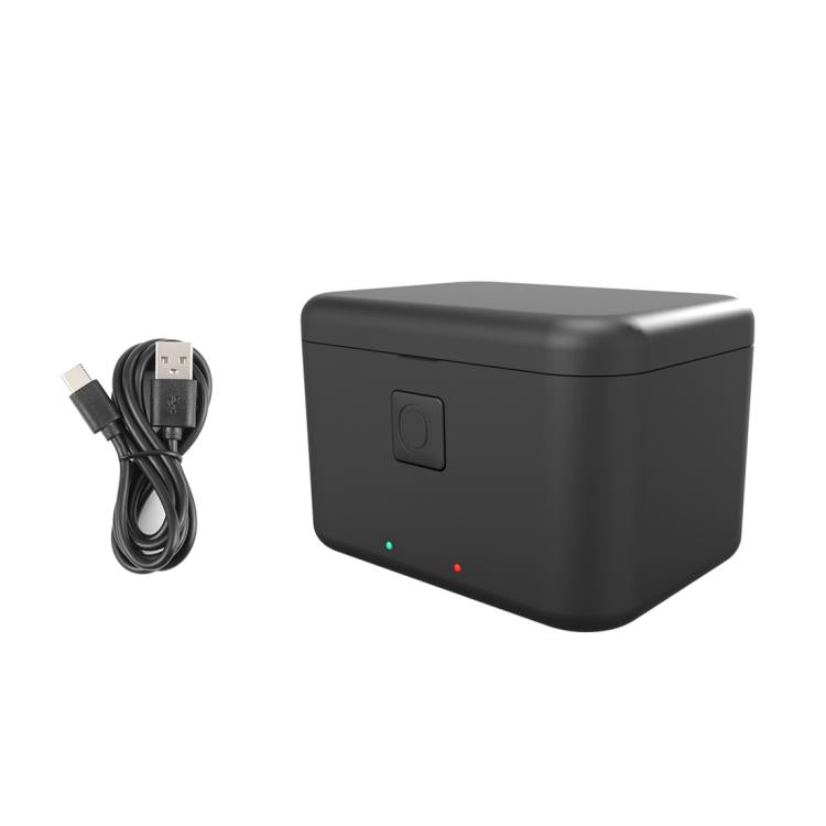 For Insta360 X5 PULUZ Dual-Batteries Charging Box Battery & Memory Card Storage Case For Insta360 X5 PULUZ Dual-Batteries Charging Box Battery & Memory Card Storage Case