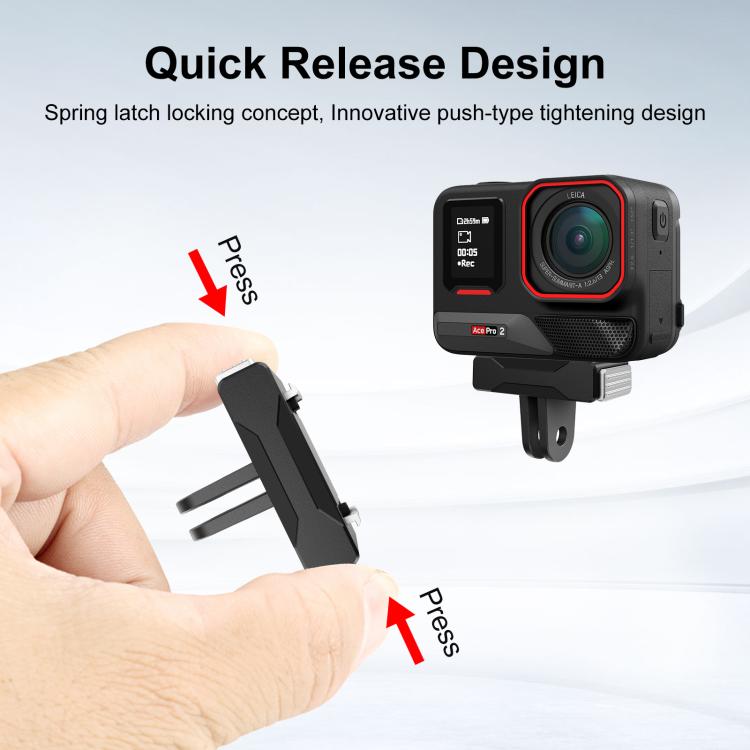 For Insta360 X5 / Ace / Ace Pro PULUZ Magnetic Quick Release Base Mount For Insta360 X5 / Ace / Ace Pro PULUZ Magnetic Quick Release Base Mount