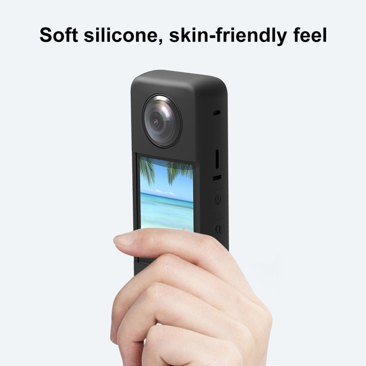 Für Insta360 X3 PULUZ Silikon-Schutzhülle mit Objektivabdeckung, Silikonhülle (Schwarz), Silikonhülle (Blau), Silikonhülle (Rot) Für Insta360 X3 PULUZ Silikon-Schutzhülle mit Objektivabdeckung, Silikonhülle (Schwarz), Silikonhülle (Blau), Silikonhülle (Rot)