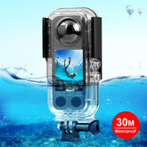 Für Insta360 X3 PULUZ 30m Unterwasser Wasserdichtes Gehäuse, 30m Wasserdichtes Gehäuse