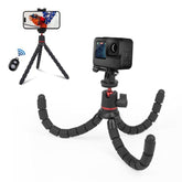 Trípode flexible PULUZ Mini Octopus con control remoto para cámaras SLR, GoPro y teléfonos móviles