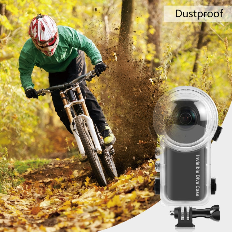 Für Insta360 X3 PULUZ 50m wasserdichtes versiegeltes Tauchgehäuse, unsichtbares Tauchgehäuse Für Insta360 X3 PULUZ 50m wasserdichtes versiegeltes Tauchgehäuse, unsichtbares Tauchgehäuse