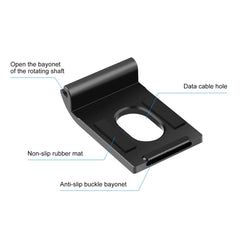 Cubierta de interfaz lateral de batería de metal PULUZ para GoPro Hero11 Black Mini, tipo B