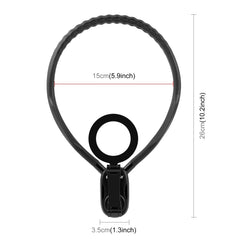 Soporte de collar magnético PULUZ para vista POV con abrazadera para teléfono para cámaras de acción GoPro/teléfonos, soporte de collar magnético