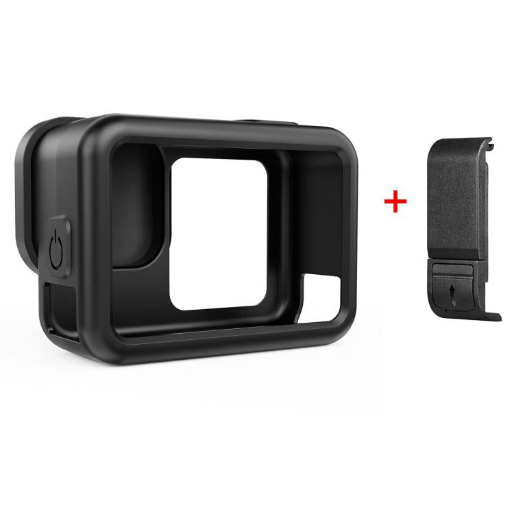 For GoPro HERO13 Black PULUZ Silicone Protective Case Side Interface Cover with Wrist Strap & Lens Cover For GoPro HERO13 Black PULUZ Silicone Protective Case Side Interface Cover with Wrist Strap & Lens Cover