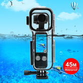 Estuche de buceo impermeable para DJI Osmo Pocket 3 PULUZ de 45 m, estuche impermeable (transparente)