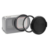 For Insta360 Ace Pro PULUZ 52mm UV Lens Filter Adapter Ring with Lens Cover, For Insta360 Ace Pro Filter Adapter Ring