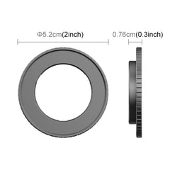 Für DJI Action 4 PULUZ Filterhalter Metallschutzfilterrahmen, Für DJI Action 4