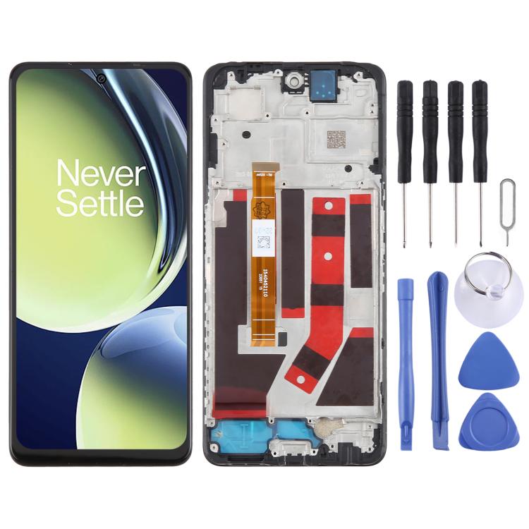 For OnePlus Nord CE 3 Lite CPH2467 2465 LCD Screen Digitizer Full Assembly with Frame