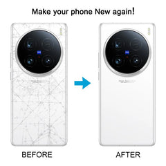 For vivo X100 Ultra 5G V2366GA V2366HA Original Back Cover with Camera Lens Cover