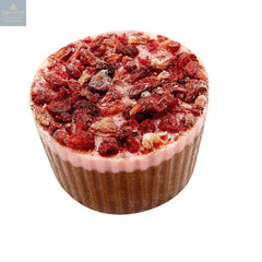 Raspberry Cup - white chocolate cup with freeze dried raspberry pieces 12g approx 860g