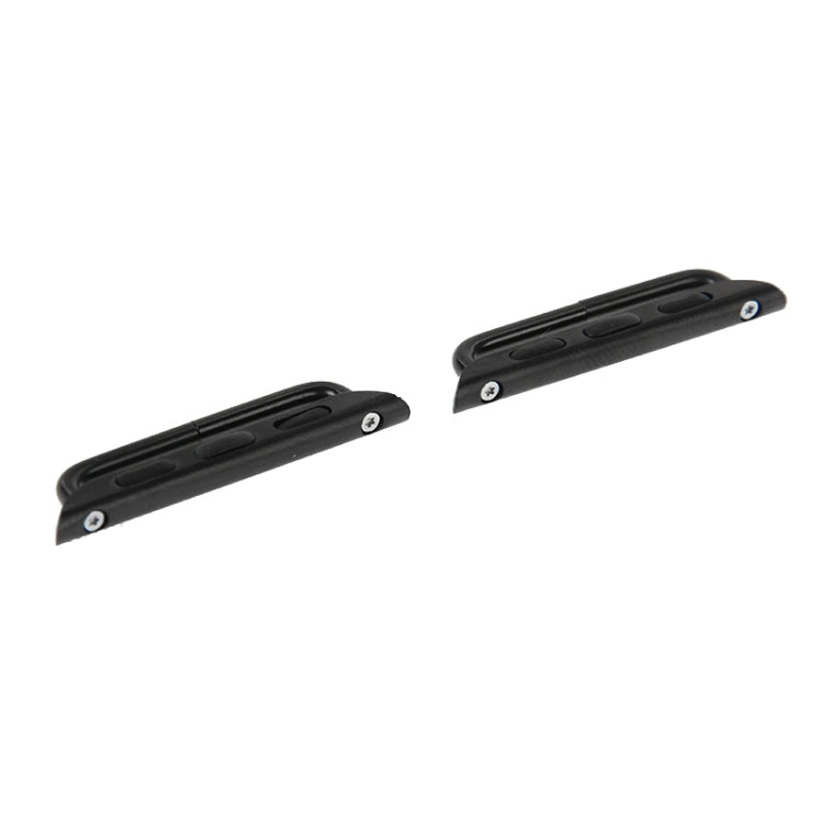 2 PCS for Apple Watch 38mm Metal Strap Connector Metal Buckle with Screwdrivers Tool 2 PCS for Apple Watch 38mm Metal Strap Connector Metal Buckle with Screwdrivers Tool
