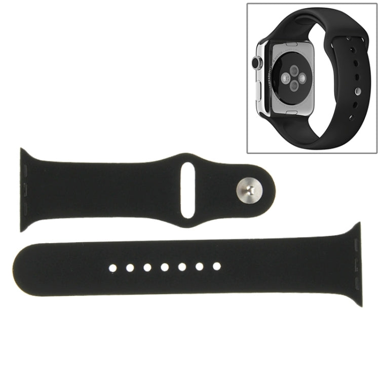 For Apple Watch Sport 42mm High-performance Longer Rubber Sport Watch Band with Pin-and-tuck Closure For Apple Watch Sport 42mm High-performance Longer Rubber Sport Watch Band with Pin-and-tuck Closure
