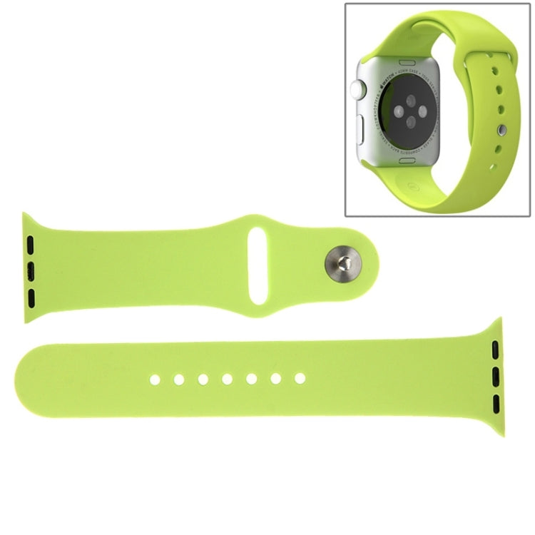 For Apple Watch Sport 42mm High-performance Longer Rubber Sport Watch Band with Pin-and-tuck Closure For Apple Watch Sport 42mm High-performance Longer Rubber Sport Watch Band with Pin-and-tuck Closure