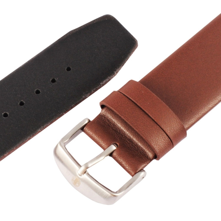 Kakapi for Apple Watch 42mm Subtle Texture Brushed Buckle Genuine Leather Watch Band with Connector Kakapi for Apple Watch 42mm Subtle Texture Brushed Buckle Genuine Leather Watch Band with Connector